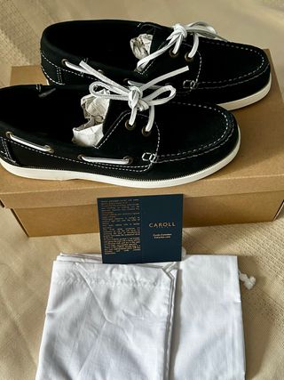  Caroll Zapatos piel negros sin estrenar