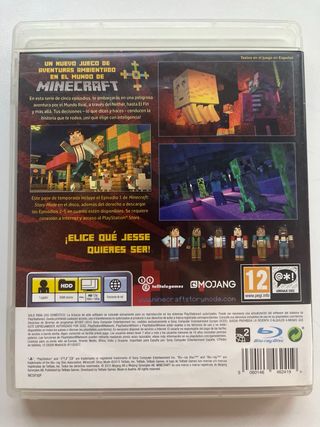 Minecraft Story Mode PS3 Disco