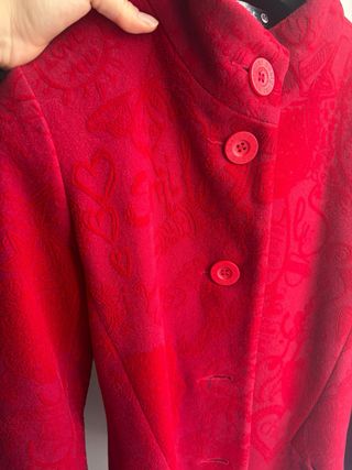 Cappotto Desigual Rosso