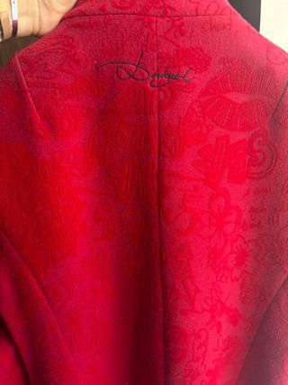 Cappotto Desigual Rosso
