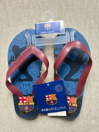 Chanclas piscina FC Barcelona Licencia Oficial