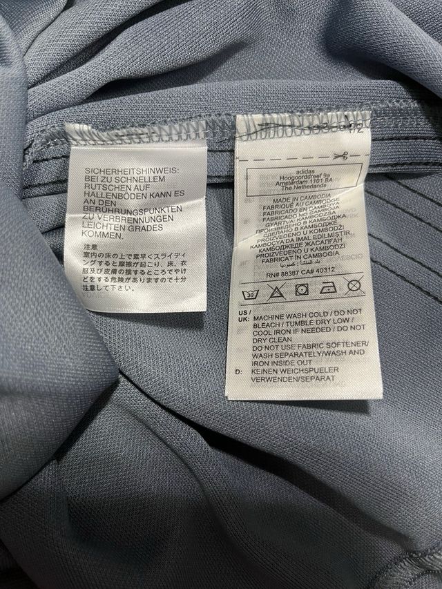 Sudadera Adidas Gris y Negra Nueva