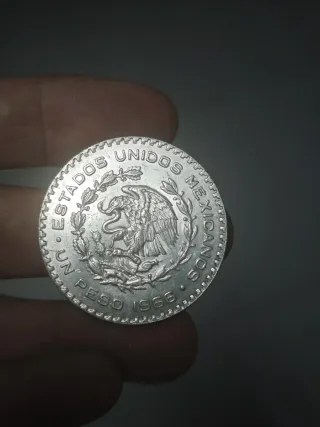 1 Peso Mexicano 1966