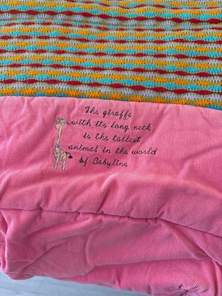 Saco de cochecito de bebé rosa