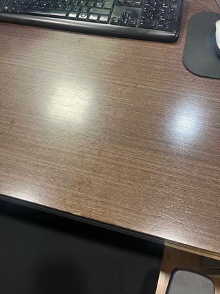 Mesa de despacho madera y metal