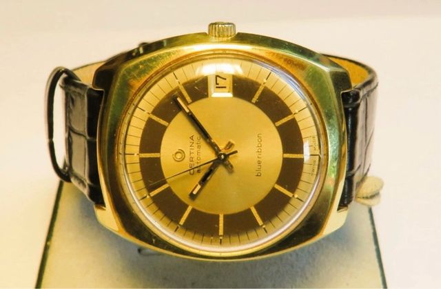 Certina Blue Ribbon Automático Dorado