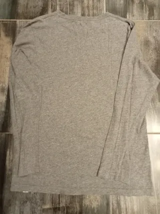 Camiseta gris Element unisex talla 14 años 