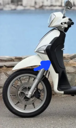 Protector Deflector Derecho Piaggio Liberty 3V