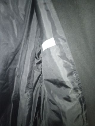 Abrigo negro largo