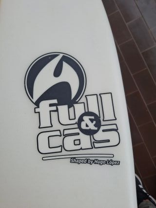 Tabla de surf Full & Cas by Hugo Lopez