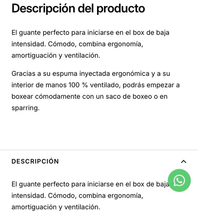 Guantes de boxeo Outshock 12oz rosa