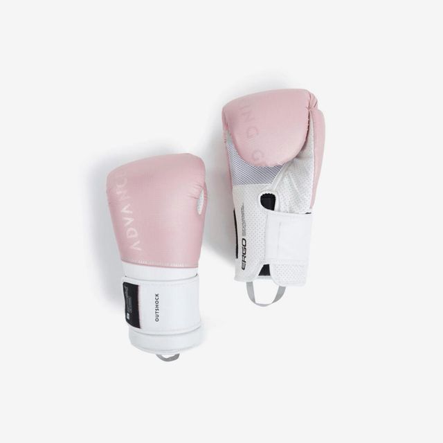 Guantes de boxeo Outshock 12oz rosa