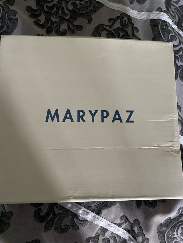 Botines MARYPAZ Ante Marrón y Naranja Talla 40