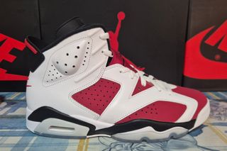 Nike Jordan 6 Carmine Talla 44.5 US10.5 NUEVAS VI