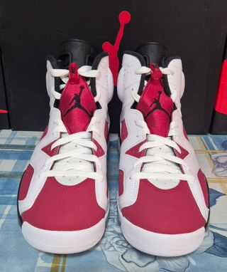 Nike Jordan 6 Carmine Talla 44.5 US10.5 NUEVAS VI