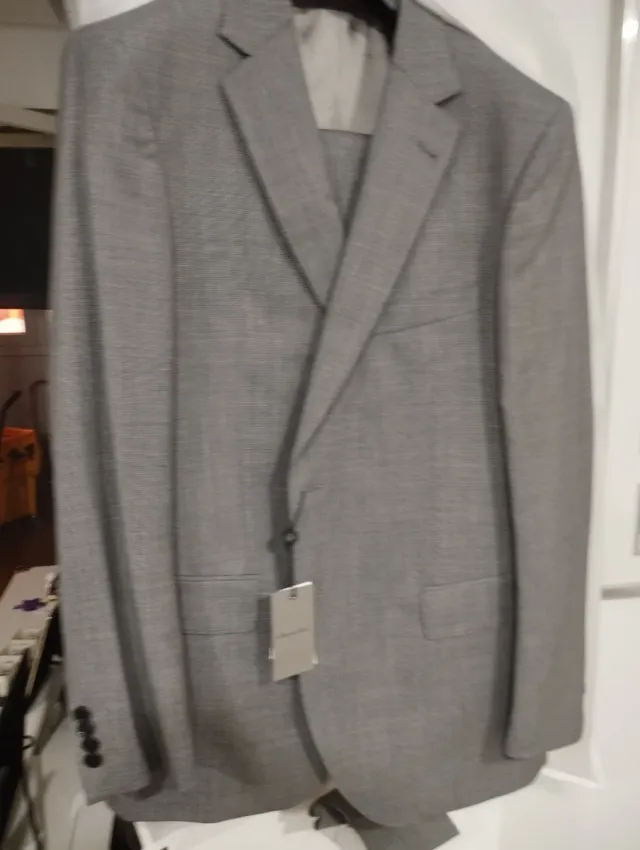 Traje de vestir Emilio Tucci gris