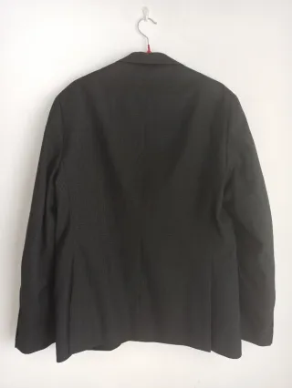 Americana / Blazer Zara Gris Talla M