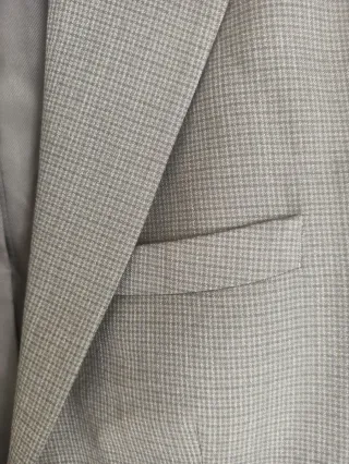 Americana / Blazer Zara Gris Talla M