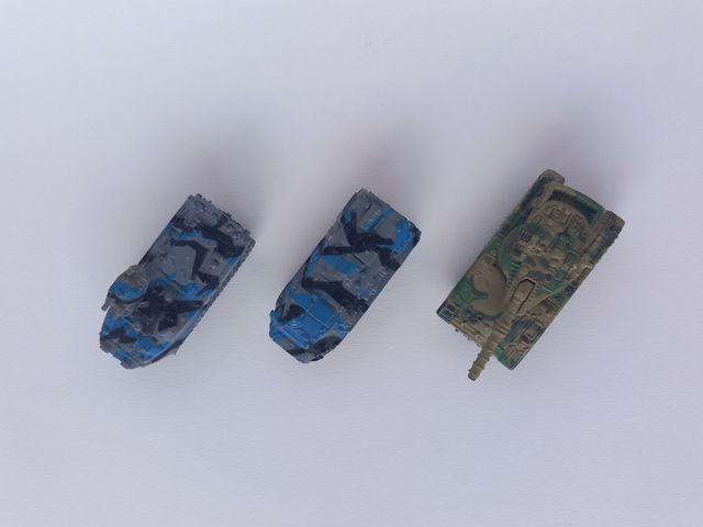 Set 3 Micro Machines Vehículos Militares