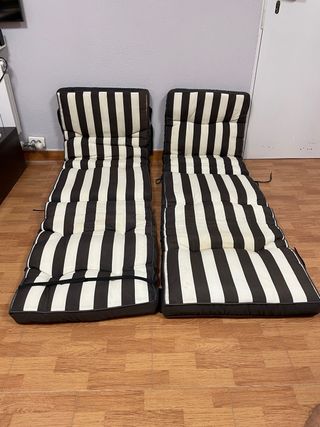 Fundas para tumbona a rayas