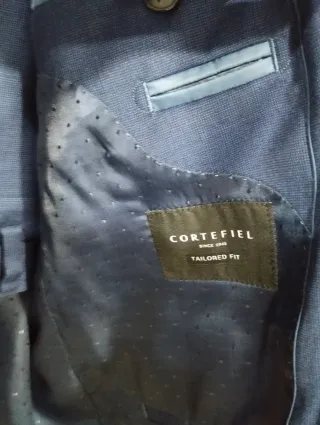 Traje Cortefiel azul hombre