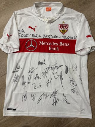 Camiseta VfB Stuttgart firmada