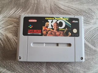 George Foreman KO Boxing SNES PAL