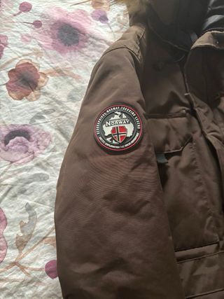 Abrigo Geographical Norway Marrón