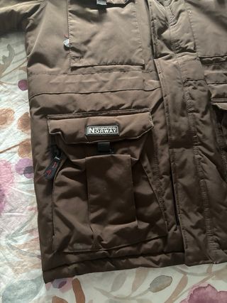 Abrigo Geographical Norway Marrón