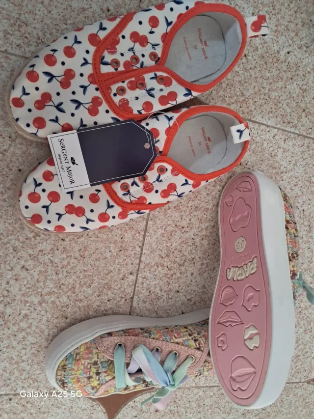 Zapatos niña Sergeant Major y Paola
