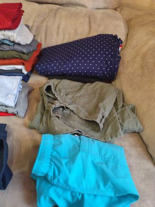 Ropa Hombre XXL Azul y Rojo