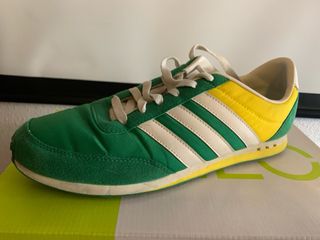Zapatillas Adidas Verde y Amarillo
