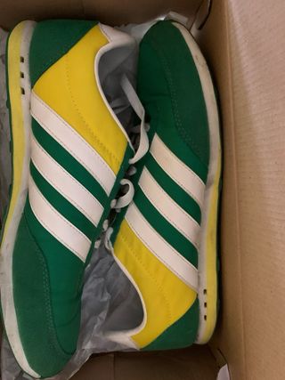 Zapatillas Adidas Verde y Amarillo