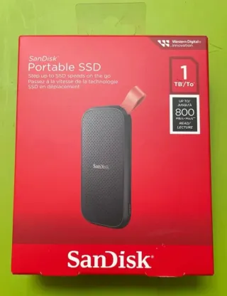 SanDisk SSD Portátil 1TB Nuevo