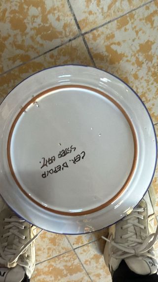 Ceramica Caltagirone Piatto Decorato