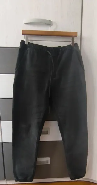Pantalón Jogger Pull&Bear Negro Talla S