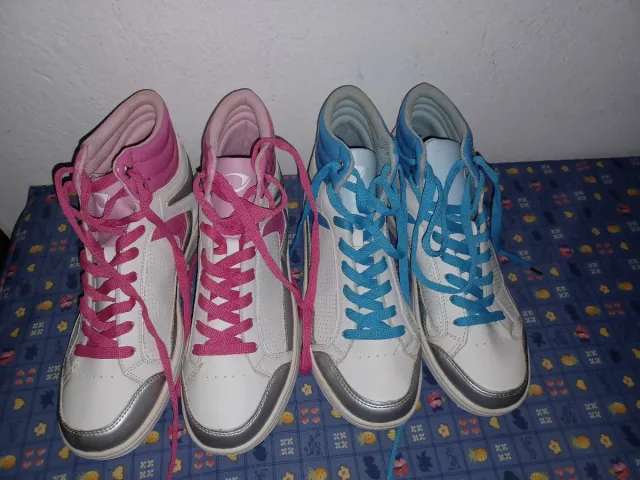 Zapatillas deportivas altas lote las 2x20€