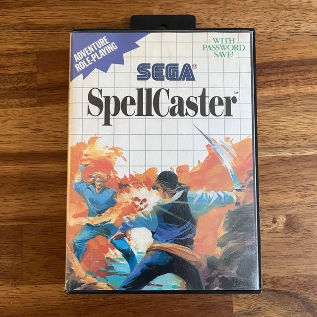 Spellcaster Sega Master System Pal