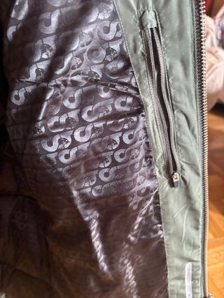 Abrigo Alpha Tauri Verde Oliva Hombre