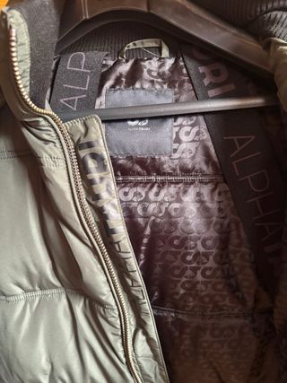 Abrigo Alpha Tauri Verde Oliva Hombre