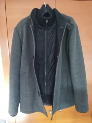 Abrigo Jack & Jones Gris