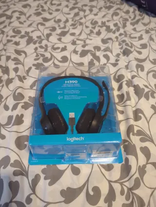 Cuffie USB nere Logitech H390