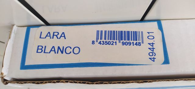 Tapa de bidé blanca