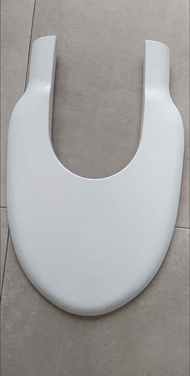 Tapa de bidé blanca