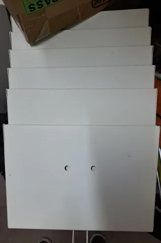 Estantería MITTZON Blancas con Ruedas