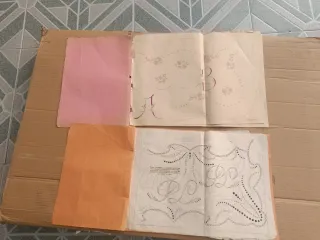 Antiguos catálogos de bordado