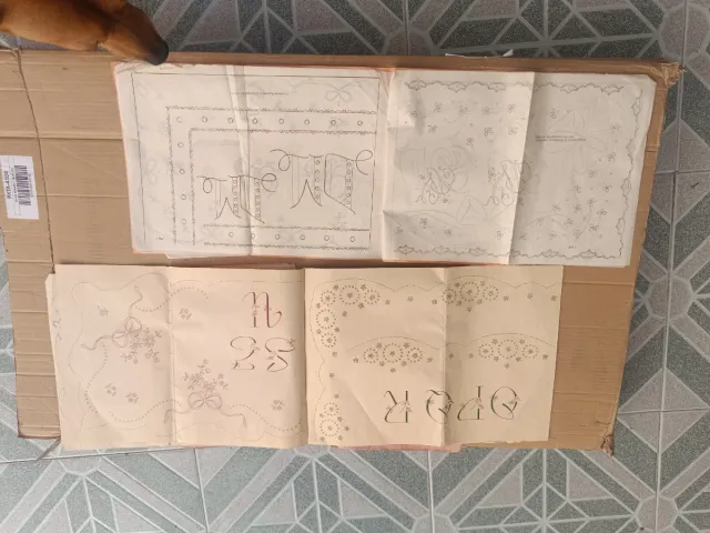 Antiguos catálogos de bordado