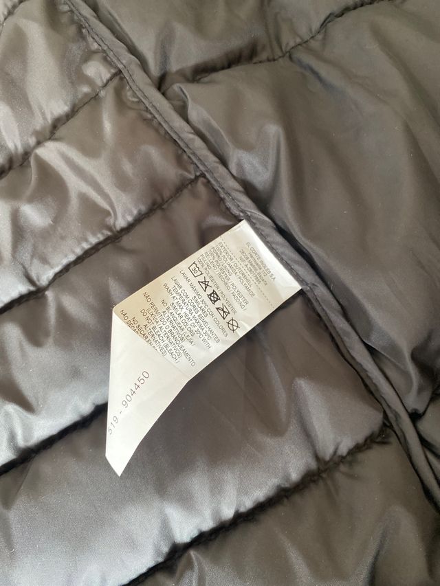 Chaleco acolchado negro Easy Wear