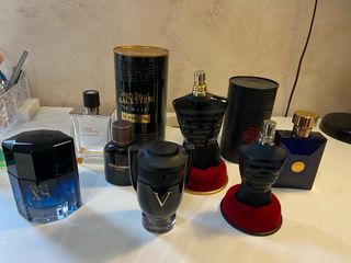 Boccette vuote profumi di marca