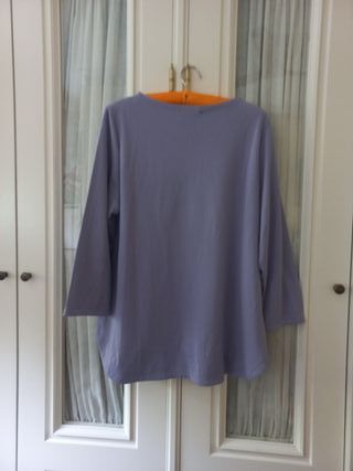 Camiseta manga larga Parfois morada